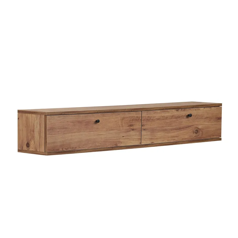 Dovren TV-bänk 160x25x25 cm, Atlantic Pine