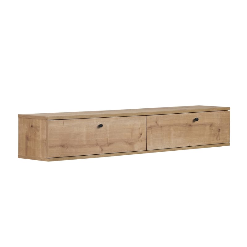 Dovren TV-bänk 160x25x25 cm, Sapphire Oak