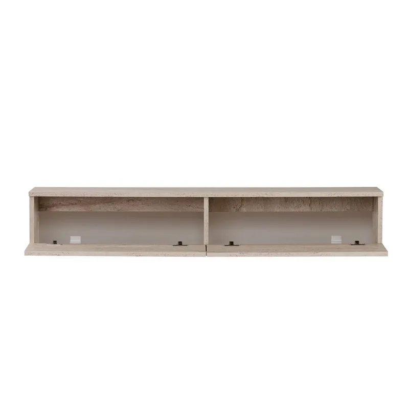 Dovren TV-bänk 160x25x25 cm - Travertin - Möbler - Vardagsrum - Tv-möbler & mediamöbler - Tv-bänkar