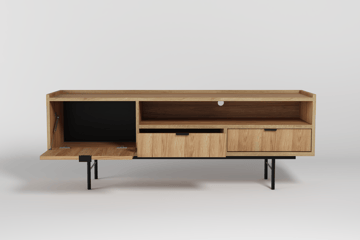 Dravo Tv-Bänk 150 cm - Naturlig hickory - Möbler - Vardagsrum - Tv-möbler & mediamöbler - Tv-bänkar