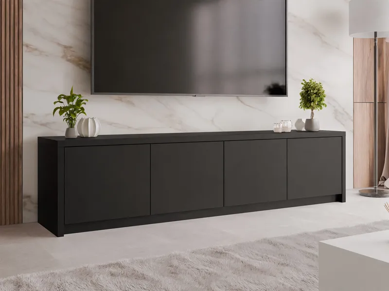 Driva Tv-bänk 198 cm - svart - Möbler - Vardagsrum - Tv-möbler & mediamöbler - Tv-bänkar