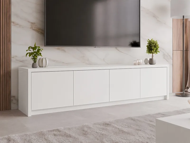 Driva Tv-bänk 198 cm - vit - Möbler - Vardagsrum - Tv-möbler & mediamöbler - Tv-skåp