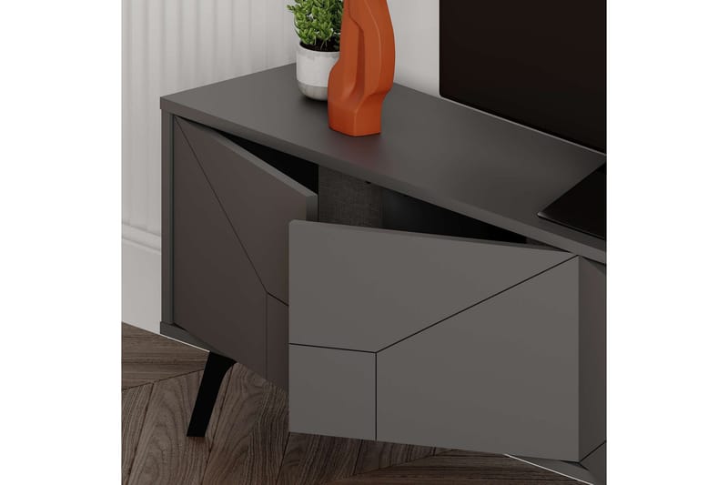 Dune Tv-bänk 180 cm - Antracit - Möbler - Vardagsrum - Tv-möbler & mediamöbler - Tv-bänkar