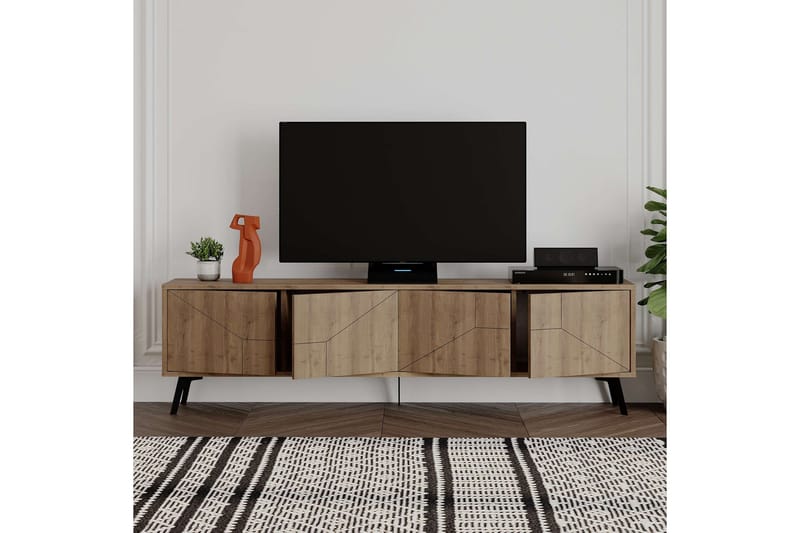 Dune Tv-bänk 180 cm - Brun - Möbler - Vardagsrum - Tv-möbler & mediamöbler - Tv-bänkar