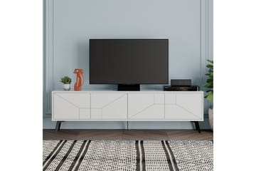Dune Tv-bänk 180x29,6 cm Vit - Hanah Home - Möbler - Vardagsrum - Tv-möbler & mediamöbler - Tv-bänkar