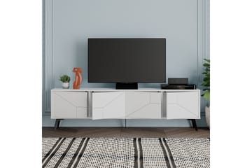 Dune Tv-bänk 180x29,6 cm Vit - Hanah Home - Möbler - Vardagsrum - Tv-möbler & mediamöbler - Tv-bänkar