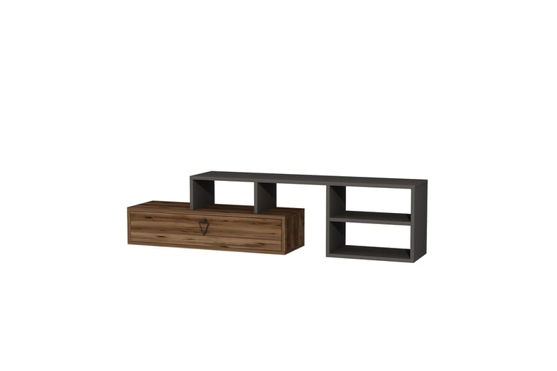 Durusu Tv-bänk 120 cm - Ljusbrun/Antracit - Möbler - Vardagsrum - Tv-möbler & mediamöbler - Tv-bänkar