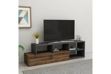 Durusu Tv-bänk 120 cm - Ljusbrun/Antracit - Möbler - Vardagsrum - Tv-möbler & mediamöbler - Tv-bänkar