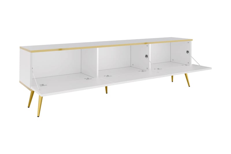 Edson Tv-bänk 175 cm - Svart - Möbler - Vardagsrum - Tv-möbler & mediamöbler - Tv-bänkar