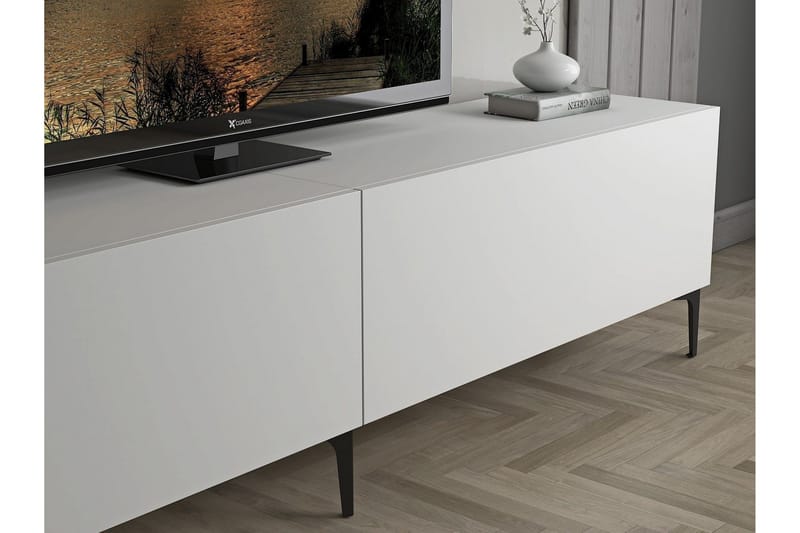 Elspet Tv-bänk 200 cm - Vit - Möbler - Vardagsrum - Tv-möbler & mediamöbler - Tv-bänkar