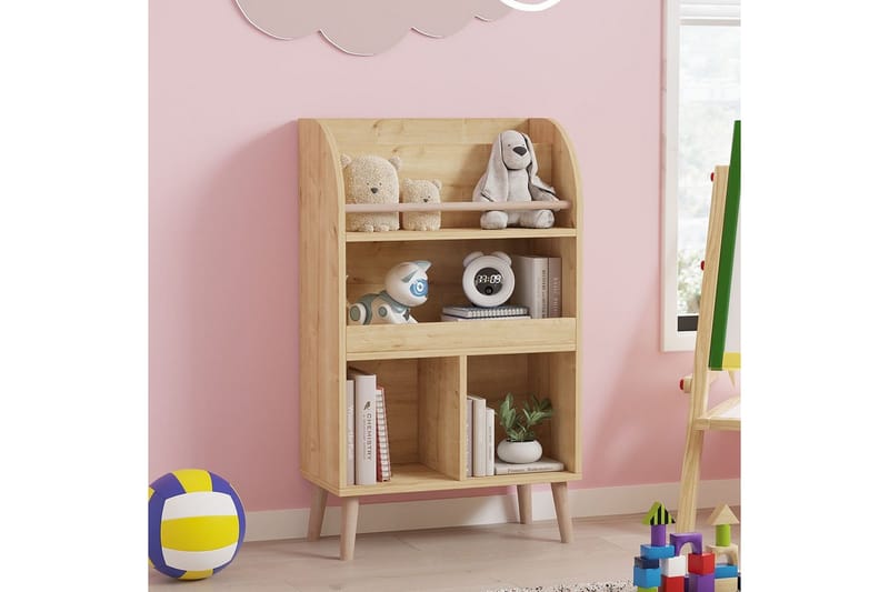 Elyric Bokhylla 60 cm - Ek - Förvaring - Hyllor - Bokhylla