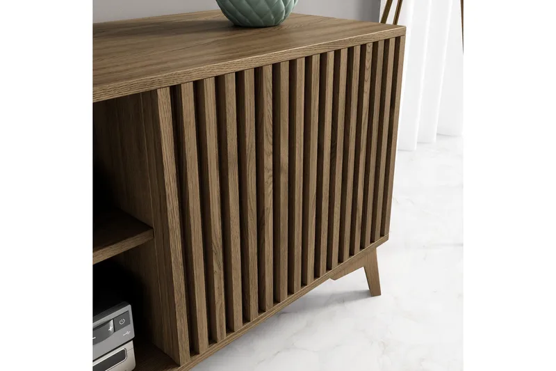 Entsian Tv-skåp 150 cm - Brun - Möbler - Vardagsrum - Tv-möbler & mediamöbler - Tv-skåp