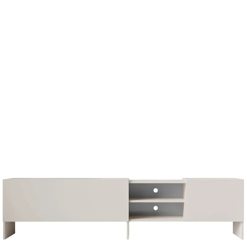 Falkor Tv Bänk 200 cm i Ljust Trä, Beige