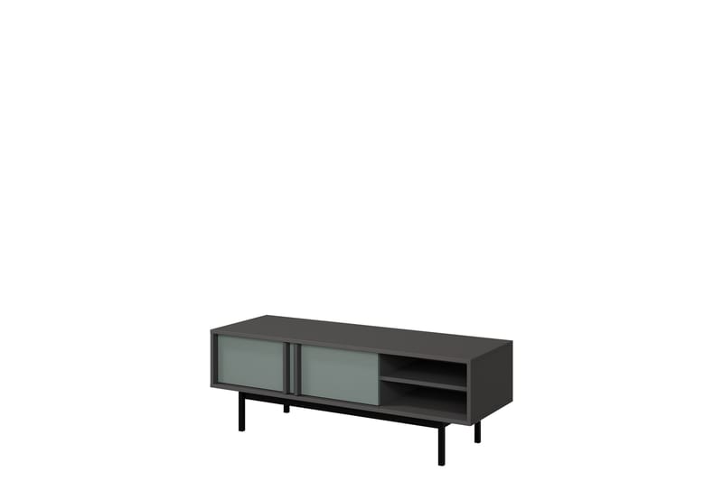 Farshian Tv-bänk 123x43 cm - Grå/Grön - Möbler - Vardagsrum - Tv-möbler & mediamöbler - Tv-bänkar