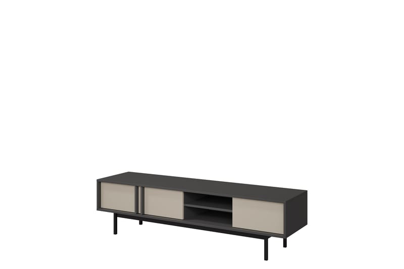 Farshian Tv-bänk 163x43 cm - Grå/Beige - Möbler - Vardagsrum - Tv-möbler & mediamöbler - Tv-bänkar