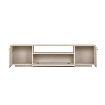 Farvik TV-bänk med Förvaring 180x46x35 cm - Travertin - Möbler - Vardagsrum - Tv-möbler & mediamöbler - Tv-bänkar