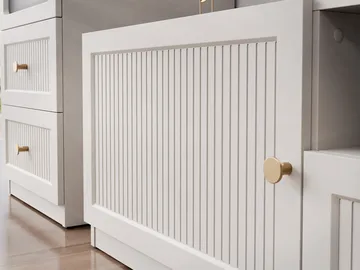 Fayric Tv-bänk 180 cm - Beige - Möbler - Vardagsrum - Tv-möbler & mediamöbler - Tv-bänkar