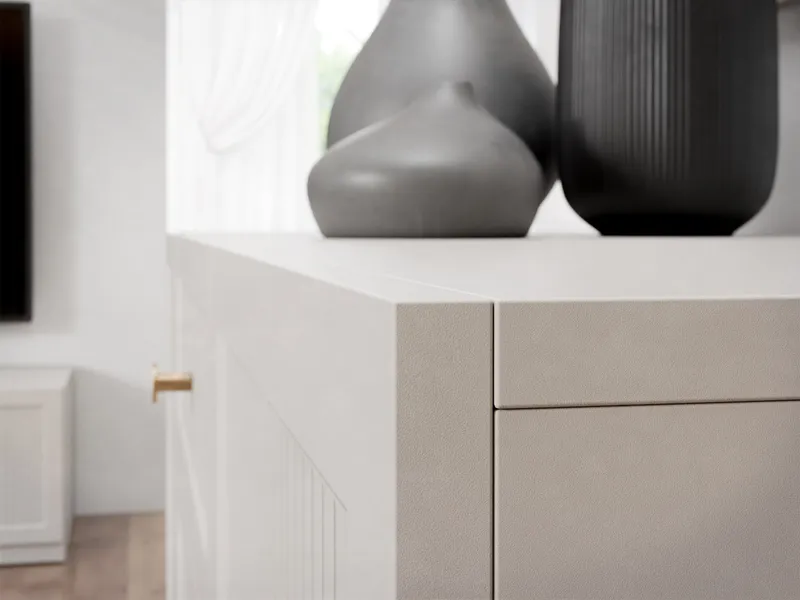 Fayric Tv-bänk 180 cm - Beige - Möbler - Vardagsrum - Tv-möbler & mediamöbler - Tv-bänkar