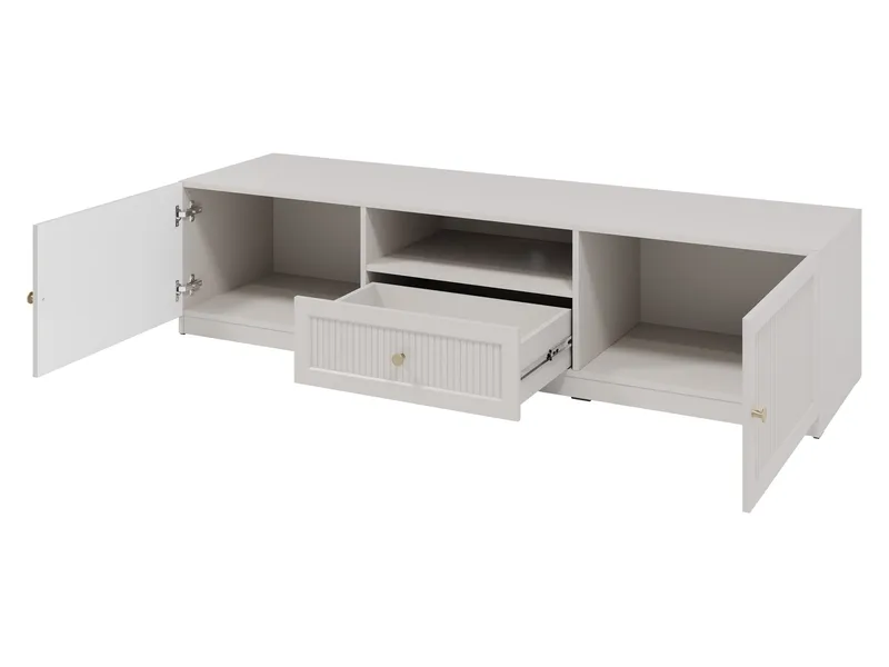 Fayric Tv-bänk 180 cm - Beige - Möbler - Vardagsrum - Tv-möbler & mediamöbler - Tv-bänkar