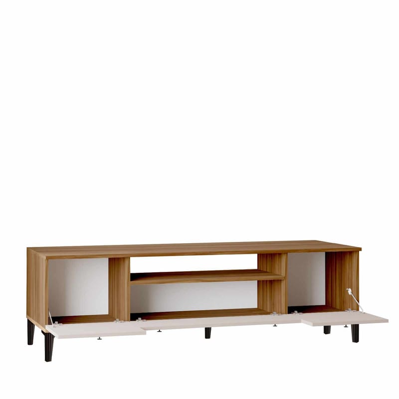 Fenvik TV-bänk 180x55x44,5 cm - Valnöt - Möbler - Vardagsrum - Tv-möbler & mediamöbler - Tv-bänkar