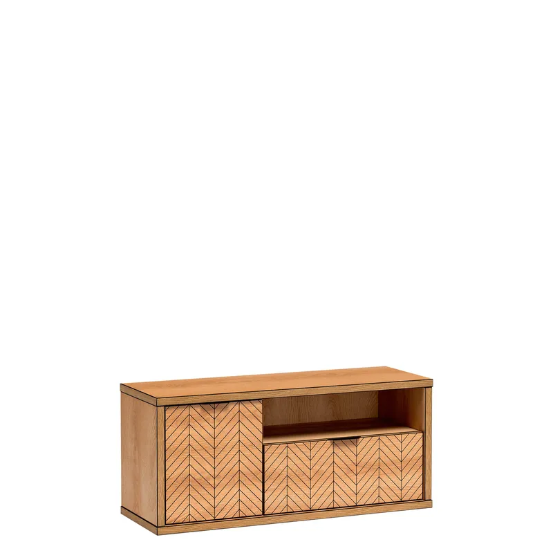 Fonti Tv-bänk 118 cm, Brun