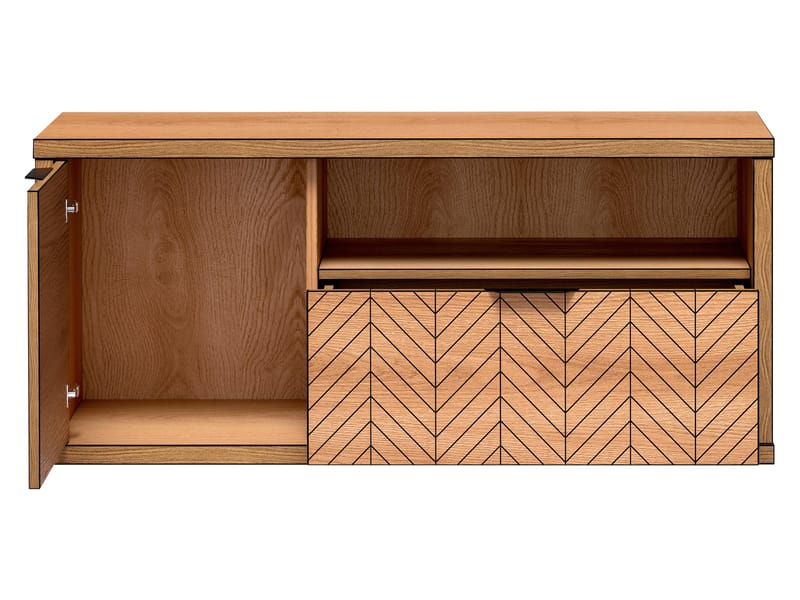 Fonti Tv-bänk 118 cm - Brun - Möbler - Vardagsrum - Tv-möbler & mediamöbler - Tv-bänkar