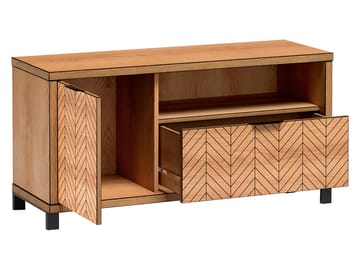 Fonti Tv-bänk 118 cm - Brun|svart - Möbler - Vardagsrum - Tv-möbler & mediamöbler - Tv-bänkar