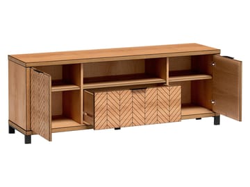 Fonti Tv-bänk 159 cm - Brun|svart - Möbler - Vardagsrum - Tv-möbler & mediamöbler - Tv-bänkar
