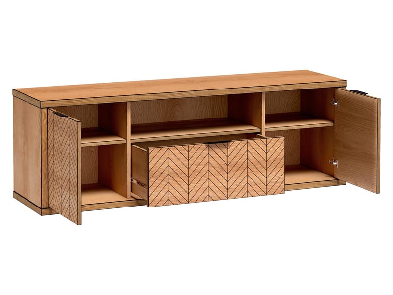Fonti Tv Bänk 159 cm i Trä - Brun - Möbler - Vardagsrum - Tv-möbler & mediamöbler - Tv-bänkar