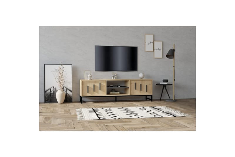 Form Tv-bänk 160 cm - Natur - Möbler - Vardagsrum - Tv-möbler & mediamöbler - Tv-bänkar