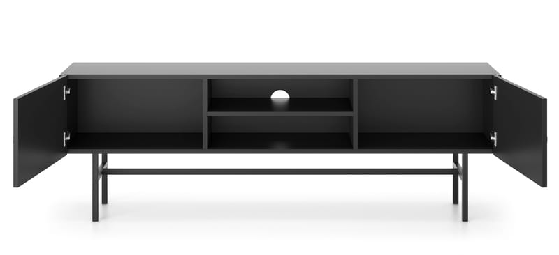 Francisca Tv-bänk 155 cm - Svart - Möbler - Vardagsrum - Tv-möbler & mediamöbler - Tv-bänkar