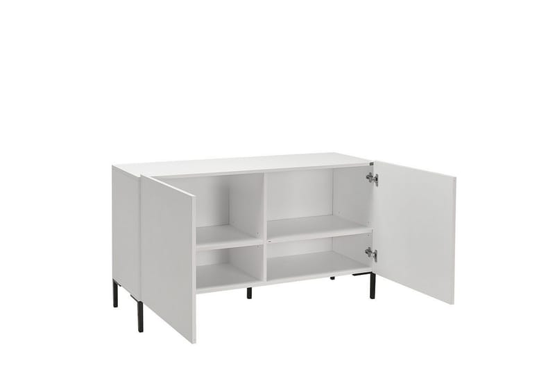 Galnor Tv-bänk 120 cm - Vit - Möbler - Vardagsrum - Tv-möbler & mediamöbler - Tv-bänkar
