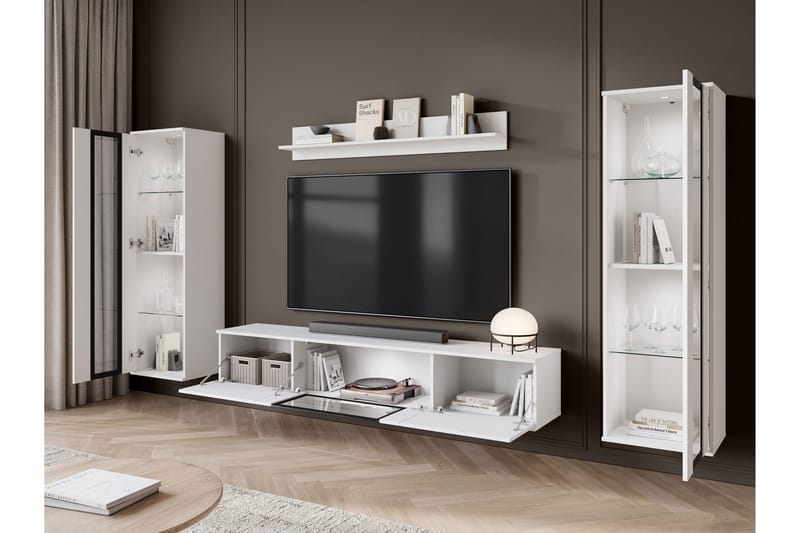 Gamal Tv-möbelset - Beige - Möbler - Vardagsrum - Tv-möbler & mediamöbler - Tv-möbelset