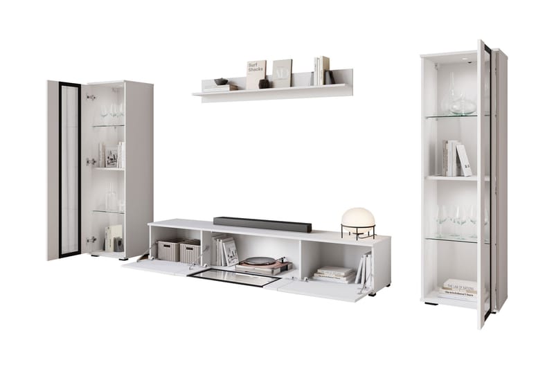 Gamal Tv-möbelset - Grå - Möbler - Vardagsrum - Tv-möbler & mediamöbler - Tv-möbelset