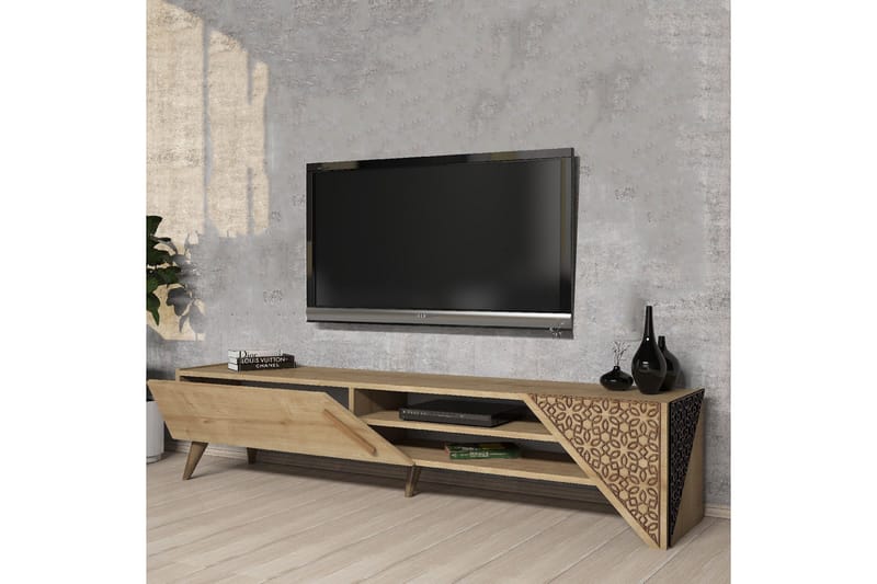 Gerais Tv-bänk 180 cm - Ek - Möbler - Vardagsrum - Tv-möbler & mediamöbler - Tv-bänkar