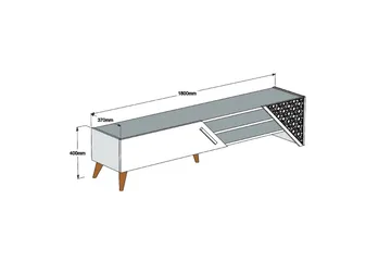 Gerais Tv-bänk 180 cm - Ek - Möbler - Vardagsrum - Tv-möbler & mediamöbler - Tv-bänkar