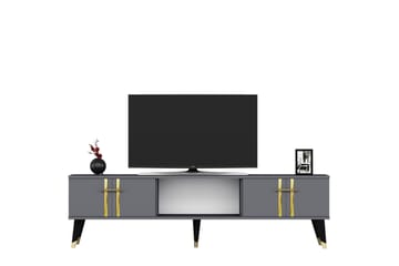 GIESEN Tv-bänk 150 cm Antracit/Guld