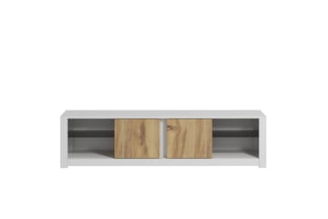 Griselda TV-bänk 180 cm i Ek - Vit - Möbler - Vardagsrum - Tv-möbler & mediamöbler - Tv-bänkar