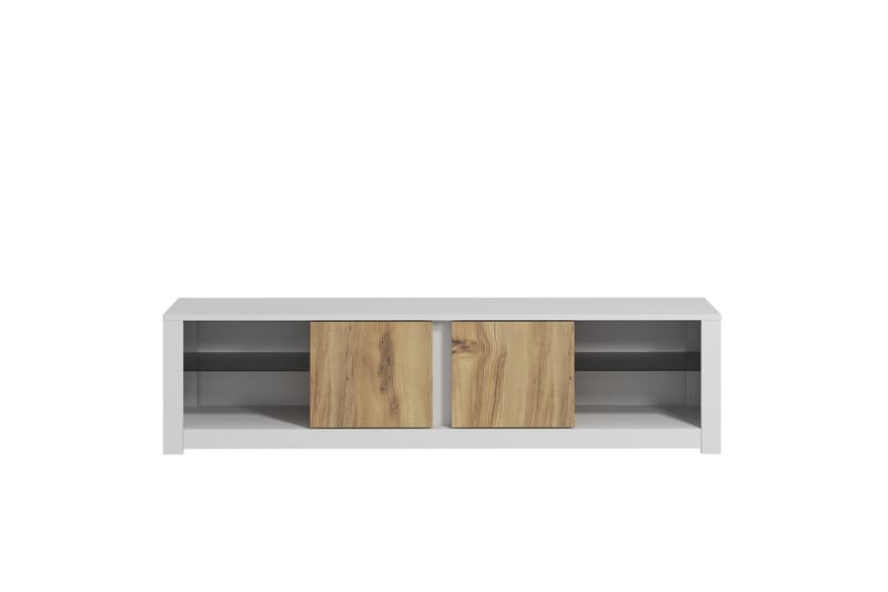 Griselda TV-bänk 180 cm i Ek - Vit - Möbler - Vardagsrum - Tv-möbler & mediamöbler - Tv-bänkar