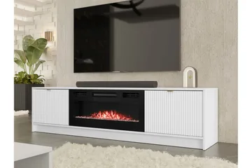 Gudelia Tv-bänk 182 cm - Vit - Möbler - Vardagsrum - Tv-möbler & mediamöbler - Tv-bänkar