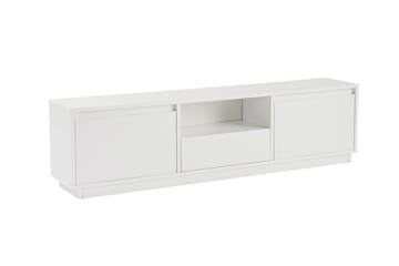 Gulliver Golvstående Tv Bänk 160 cm med Förvaring i Målat Trä - Vit - Möbler - Vardagsrum - Tv-möbler & mediamöbler - Tv-bänkar