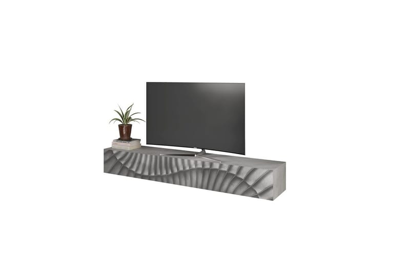 Hawell Vägghängd Tv-Bänk 210 cm - Grå - Möbler - Vardagsrum - Tv-möbler & mediamöbler - Tv-bänkar