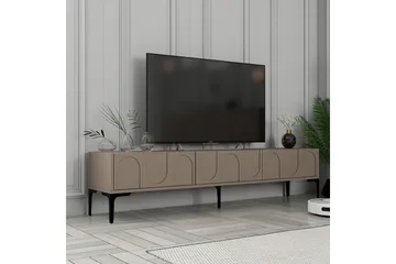 Hazim Tv-bänk 180 cm - Svart - Möbler - Vardagsrum - Tv-möbler & mediamöbler - Tv-bänkar