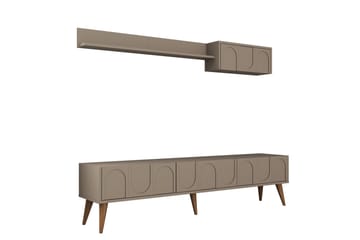 Hazim Tv-bänk 180 cm Valnöt
