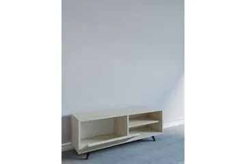 Hazle Tv-bänk 120 cm - Beige - Möbler - Vardagsrum - Tv-möbler & mediamöbler - Tv-bänkar