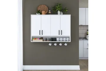 Heba Tv-skåp 120 cm - Vit - Förvaring - Skåp - Köksskåp - Väggskåp