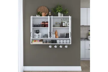 Heba Tv-skåp 120 cm - Vit - Förvaring - Skåp - Köksskåp - Väggskåp