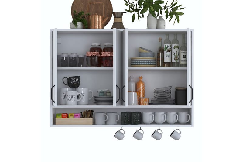 Heba Tv-skåp 120 cm - Vit - Möbler - Vardagsrum - Tv-möbler & mediamöbler - Tv-skåp