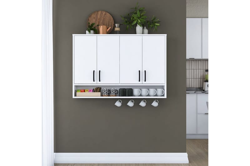 Heba Tv-skåp 120 cm - Vit - Möbler - Vardagsrum - Tv-möbler & mediamöbler - Tv-skåp