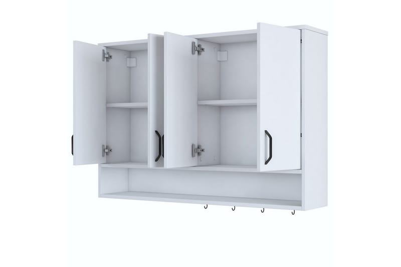 Heba Tv-skåp 120 cm - Vit - Möbler - Vardagsrum - Tv-möbler & mediamöbler - Tv-skåp